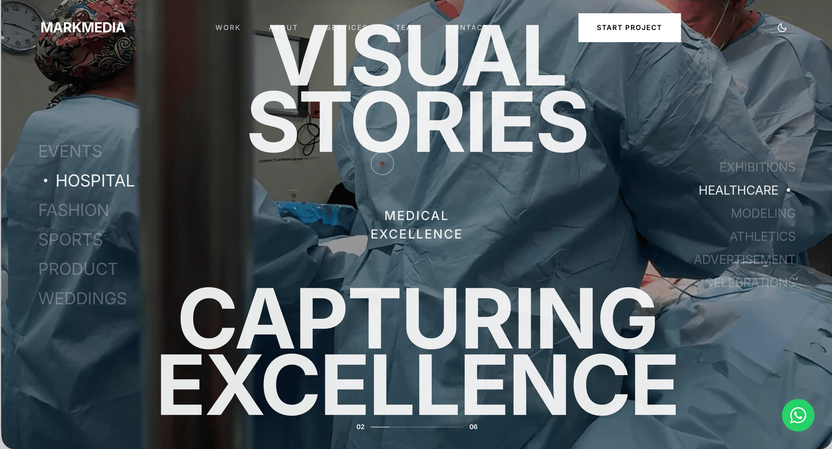 Mark Media website visual asset screenshot